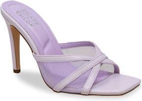 Chase + Chloe by Intouch Footwear Mesh Mule Stiletto Sandal in Lilac at Nordstrom Rack, Size 7.5