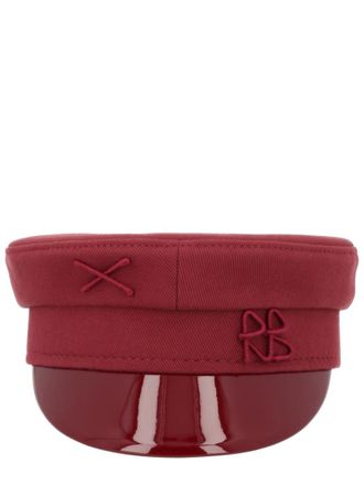 Ruslan Baginskiy Brown Solid Textured Hat
