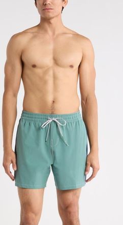 Billabong Dbah Panel Loopback Swim Trunks in Deep Sea at Nordstrom, Size X-Large