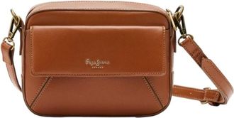 Pepe Jeans London Tassen, Dames, Bruin, ONE Size, Crossbody Bag