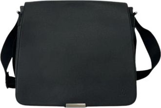 Louis Vuitton Pre-owned Vintage Schoudertas - Heren - Vintage Schoudertas - Zwart - ONE Size - Leer - Vintage