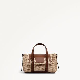 Radley London Natural Small Flapover Grab Bag The Chancery SS26 Radley London
