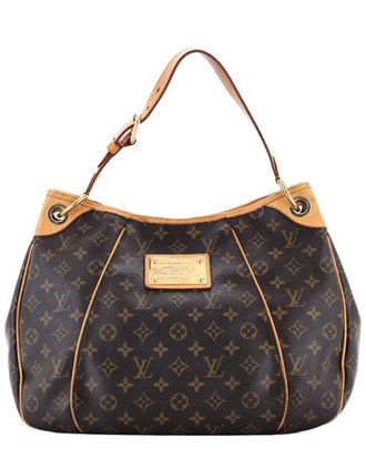 Louis Vuitton Brown Monogram Canvas Galliera Pm (Authentic Pre-Loved)