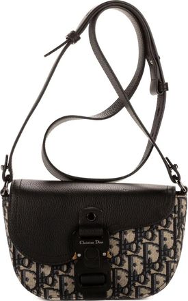 Dior Borsa a tracolla con motivo Oblique anni 2020 - Toni neutri