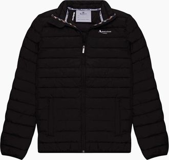 Aquascutum Mens Aquascutum Active 100 GR Black Mock Neck Jacket - Size: 40/Regular