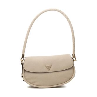 Guess Danya Flap Shoulder - female - Guess - Shoulder Bags - Beige - ONE SIZE - Bags