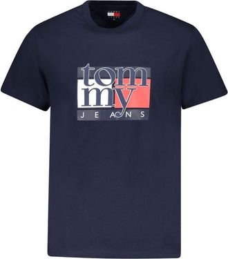 Tommy Hilfiger Blauwe Katoenen Heren T-Shirt