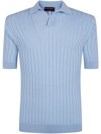 FILIPPO DE LAURENTIIS Short Sleeves Skipper Polo Shirt