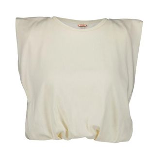 Johanna Ortiz Dames, Tops, Beige, Maat: L Katoen