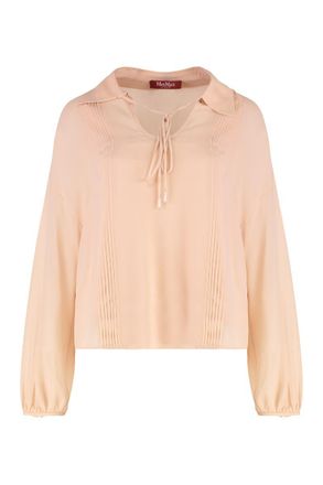 Max Mara Valdai Crêpe Blouse