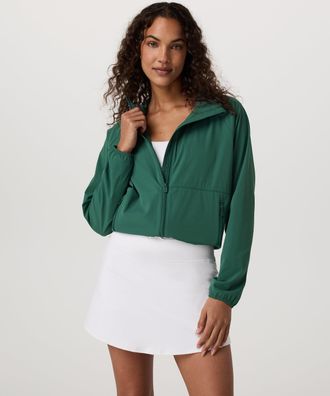 Vuori Clothing Womens Renew Trainer Shell | Viridian | XS, Size Extra Small