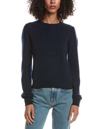 Brodie Hilda Pointelle Cashmere Sweater