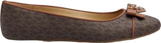 Michael Kors Honey Ballet Flat - Dames - Ballerinas - Bruin - 40 EU - Polyester - Schoenen