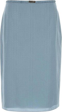 Gucci Rok - Dames - Midirokken - Blauw - XL - Rokken