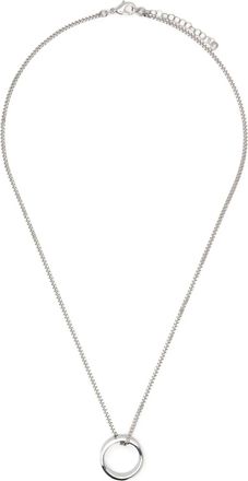 Maison Margiela Year of the Snake necklace - unisex - Brass - One Size - Silver