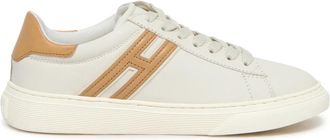 Hogan Wide Fit Casual Schoenen Canaletto Stijl - Dames - Sneakers - Wit - 35 EU - Leer - Schoenen