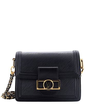 Louis Vuitton Black Epi Leather Dauphine Mini (Authentic Pre-Loved)
