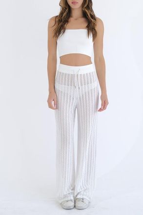 Kathryn McCarron Mica Pant in White at Nordstrom, Size X-Small