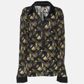 Elena Miro Multicolor Printed Jersey Full Sleeve T-Shirt