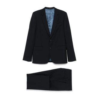 Paul Smith Single Breasted Suits, male, Blue, M, Blue Suit