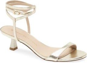Stuart Weitzman Nudist Wrap Sandal in Light Gold at Nordstrom Rack, Size 7.5