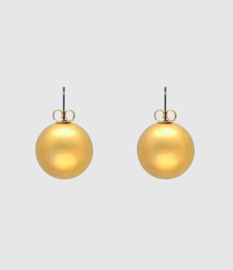 Vanessa Baroni Boucles doreilles Small Dot Gold Vintage