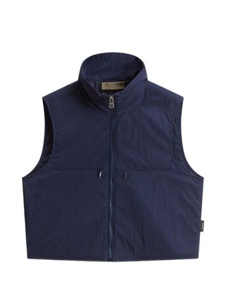 Woolrich nylon vest met ritssluiting
