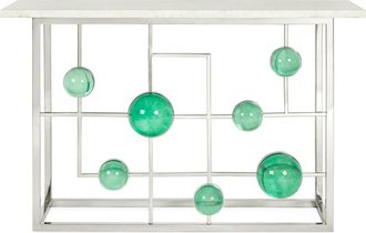 Jonathan Adler Globo Fretwork Console