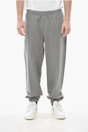 Givenchy Stretch Cotton Joggers with Front Pleats and Cuffs size Xl