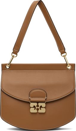 トートバッグ Ganni Bou Crossbody Bag - Ganni - Leather - Beige GANNI Bou Bag | An everyday icon designed with next-gen