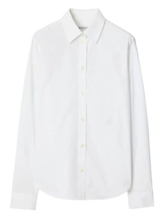 Burberry White Cotton Shirt