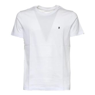 Dondup T-Shirts, male, White, Size: 2XL T-Shirt D