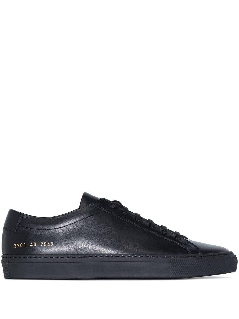 Chaussures en Cuir Noir/Réf 909 - SHOES