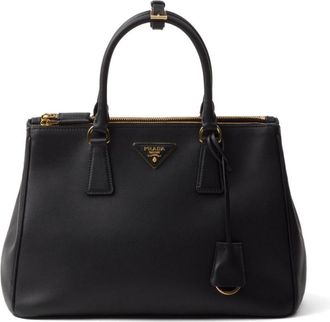 Prada large Galleria tote bag - women - Calf Leather - OS - Black