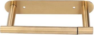 No Brand Soporte Multifuncional Para Papel Higi&eacute;nico, De Acero Inoxidable 304 Resistente, Para Montaje En Pared, Ideal Para Cocina Y Ba&ntilde;o, Con Acabado Dorado C
