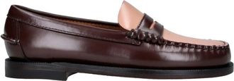 Sebago Brown Color Block Classic Loafers