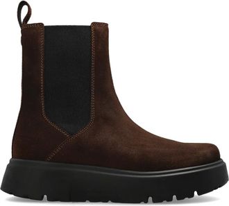 Birkenstock Schoenen, Dames, Bruin, 42 EU, Leer, Klassieke Chelsea Boot