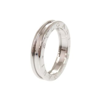 Bulgari White Gold White Gold (18K) Band Ring (Pre-Owned)