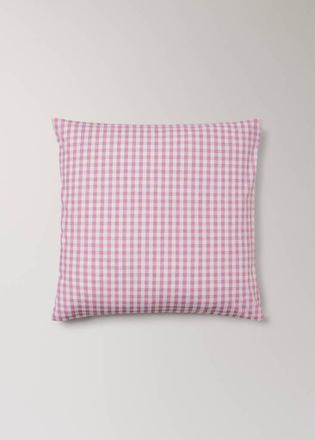 Mango Federa cotone quadri vichy 60x60 cm rosa - Home - 60x60cm - MANGO HOME