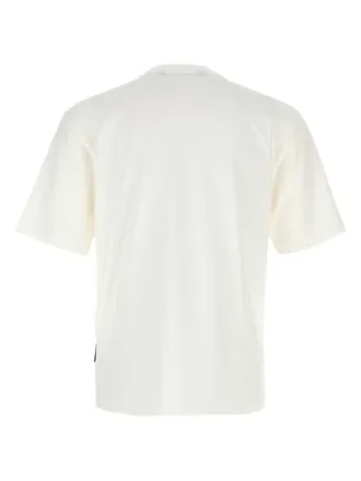 Palm Angels Logo-Print Cotton T-shirt - White