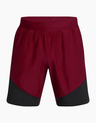 Under Armour Mens Elite Hybrid Bermuda Shorts - Red - Size: 37/36/32