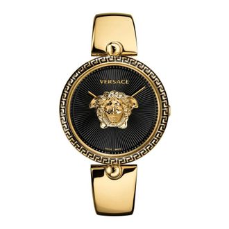 Versace Palazzo Empire Horloge van RVS - Dames - Horloges - Geel - ONE Size - Accessoires