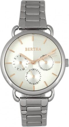 Bertha Sunglasses Gwen Silver Dial Ladies Watch BR8301