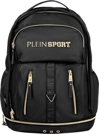 Plein Sport Technical Backpack PS - unisex - Rugtassen - Zwart - ONE Size - Polyester - Fitness