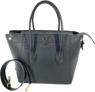 Louis Vuitton Pre-owned Fur louis-vuitton-bags - Dames - Vintage Handtas - Zwart - ONE Size - Leer - Vintage