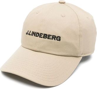 J.Lindeberg Elijah cap - men - Cotton - One Size - Brown
