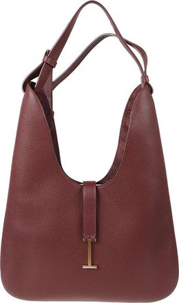 Tom Ford Schoudertas - Dames - Schoudertassen - Bruin - ONE Size - Leer - Tassen