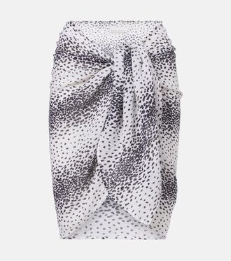 Heidi Klein Pareo Icaria in cotone e seta