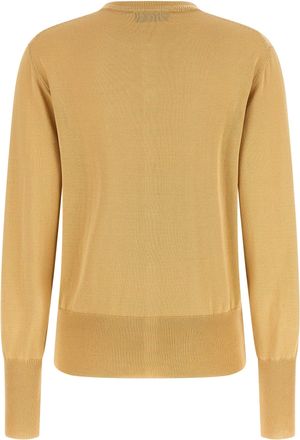 Vivienne Westwood Womens Beige Cotton Cardigan Clothing