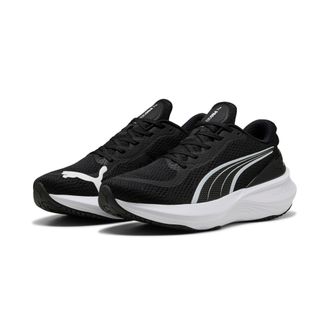 Puma Laufschuh PUMA SCEND PRO 2, Herren, Gr. 42,5, schwarz-weiss (puma schwarz, puma wei&szlig;), Textil, Schuhe Laufschuh